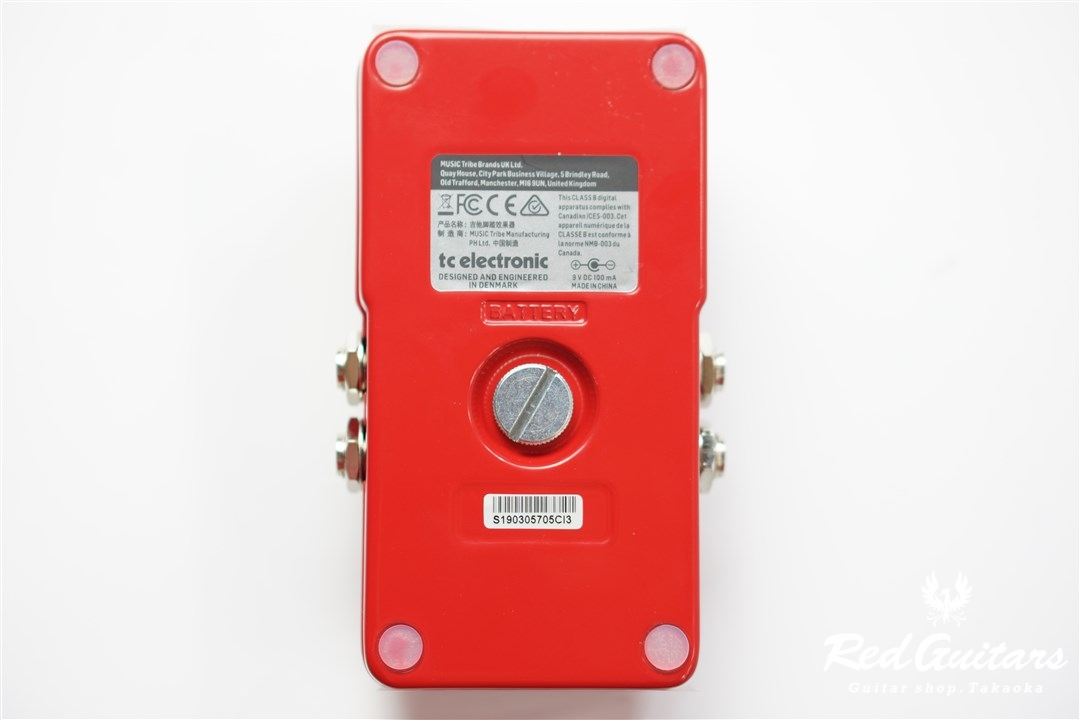 t.c. electronic HALL OF FAME 2 REVERB | Red Guitars Online Store